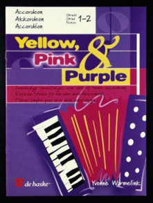 Yellow Pink Purple Accordeon