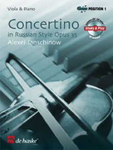 Janschinow A. Concertino Dans le Style Russe OP 35 Alto
