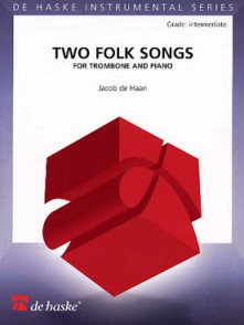 de Haan J. 2 Folk Songs Trombone