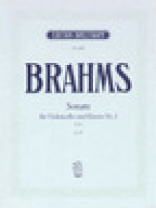 Brahms J. Sonate N°2 OP 99 Violoncelle