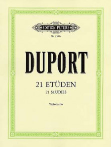 Duport J.l. 21 Etudes Violoncelle