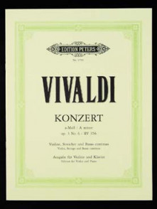 Vivaldi A. Concerto OP 3 N°6 Violon