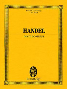Haendel G.f. Dixit Dominus Score