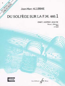 Allerme J.m. DU Solfege Sur la FM 440.1 Chant Eleve