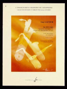 Lacour G. 50 Etudes Faciles et Progressives Vol 2 Saxophone