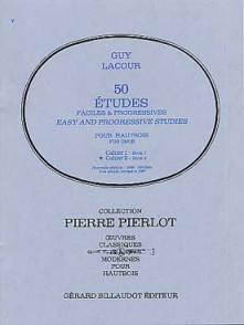 Lacour G. 50 Etudes Faciles Progressives Vol 2 Hautbois