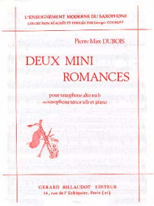 Dubois P.m. Mini Romances Saxo Alto OU Tenor