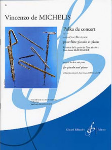 Michelis (de) V. Polka de Concert Flute Piccolo