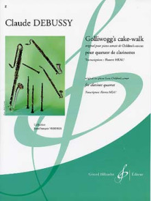 Debussy C. Golliwogg's CAKE-WALK 4 Clarinettes