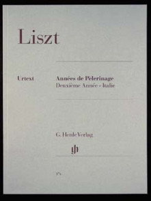 Liszt F. Annees de Pelerinage 2ME Annee Piano