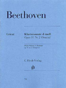 Beethoven L.v. Sonate N°17 OP 31 N°2 Piano