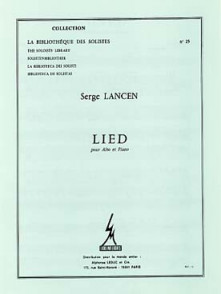Lancen S. Lied Alto