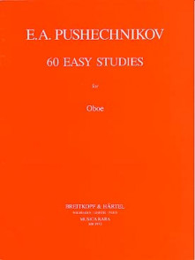 Pushechnikov E. A. 60 Easy Studies Hautbois