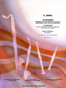 Rose C. 40 Etudes Vol 2 Clarinette