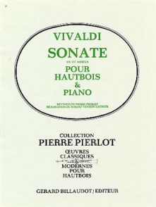 Vivaldi A. Sonate UT Mineur Hautbois