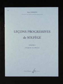 Grimoin A. Lecons Progressives de Solfege Vol 1