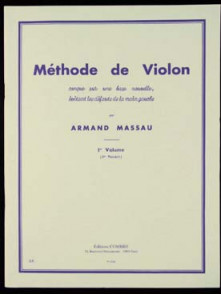 Massau A. Methode de Violon Vol 1