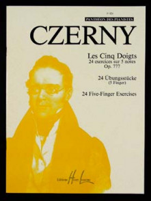 Czerny K. Les Cinq Doigts OP 777 Piano