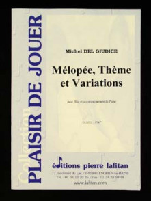 Delgiudice M. Melopee Theme Variations Flute