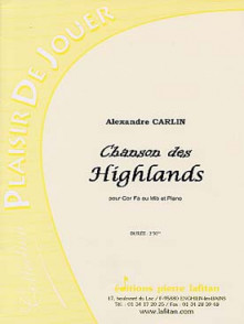 Carlin A. Chansons Des Highlands Cor
