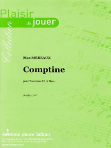 Mereaux M. Comptine Trombone UT