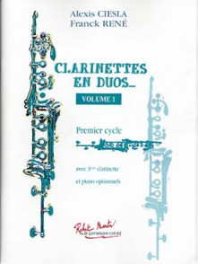 Ciesla A./rene F. Clarinettes en Duos Vol 1