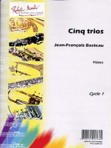 Basteau J.f. Cinq Trios Flutes