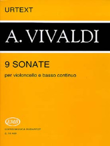 Vivaldi A. 9 Sonates Violoncelle