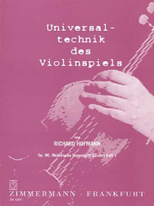 Hofmann R. Etudes Melodiques Double Corde OP 96 Vol 1 Violon