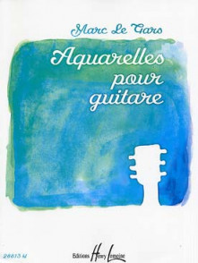 le Gars M. Aquarelles Guitare