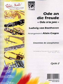 Beethoven L.v. Ode A la Joie 8 Saxophones