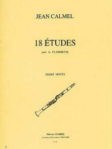 Calmel J. 18 Etudes Clarinette
