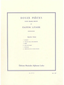 Litaize G. 12 Pieces Vol 2 Orgue