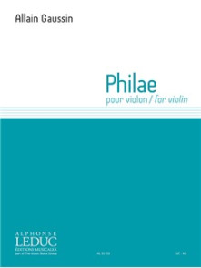 Gaussin A. Philae Violon Solo