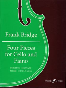 Bridge F. Four Pieces Violoncelle