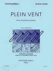Galiegue M./naulais J. Plein Vent Trombone