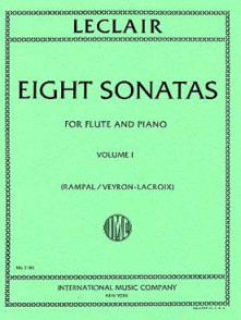 Leclair J.m. 8 Sonates Vol 1 Flute