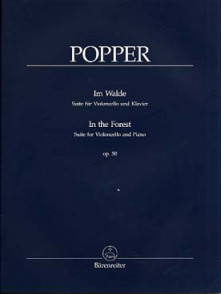 Popper D. IN The Forest OP 50 Violoncelle