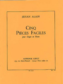 Alain J. Pieces Faciles Orgue