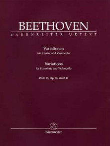 Beethoven L. Variations OP 66 Violoncelle