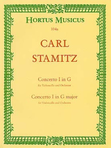 Stamitz A. Concerto N°1 Sol Majeur Violoncelle