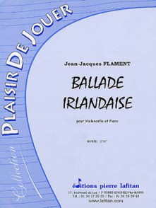 Flament J.j. Ballade Irlandaise Violoncelle