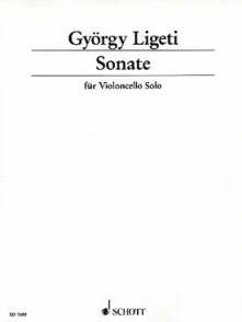 Ligeti G. Sonate Violoncelle Solo