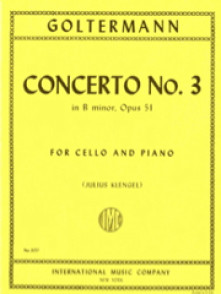 Goltermann G. Concerto N°3 SI Mineur Violoncelle