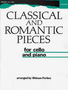 Classical And Romantic Pieces Violoncelle