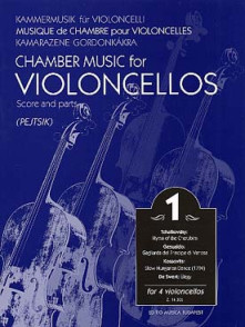 Pejtsik A. Chamber Music Vol 1 For 4 Violoncellos