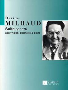 Milhaud D. Suite OP 157B Violon, Clarinette, Piano