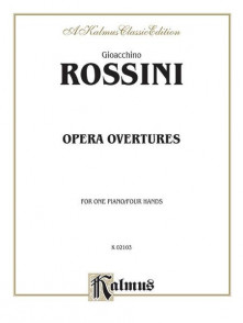Rossini G. Opera Overtures Piano 4 Mains