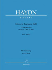 Haydn J. Missa IN Tempore Belli Chant