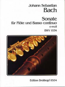 Bach J.s. Sonate N°5 Bwv 1034 Flute